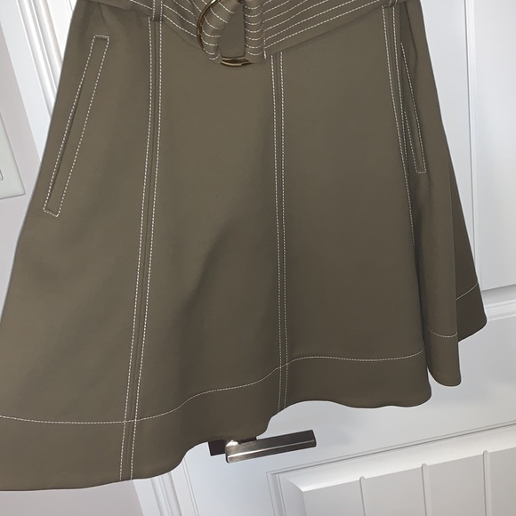 Diane von Furstenburg Belted Fit & Flare Dress - Picture 3 of 5